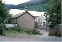 Lower tinplate works, Railway from Lower works, Abercarn, July 2003